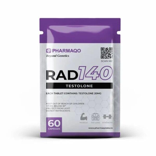 RAD 140 (TESTOLONE) – 20MG – 60 Caps